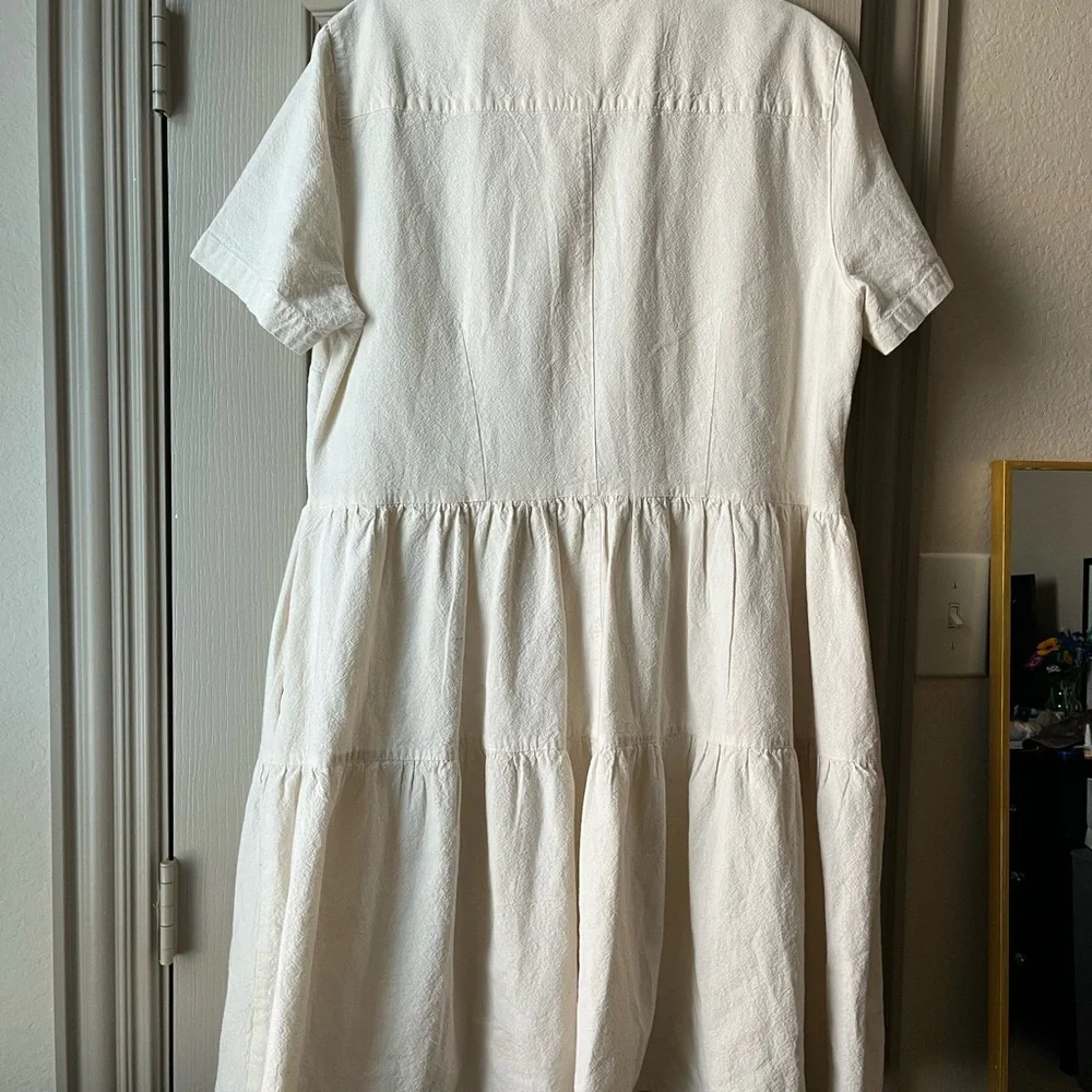 Artisan Cream Dress - Picture 3 of 8
